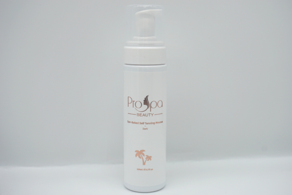 ProSpa Sun-Baked Self Tan Mousse 200ml - Dark - Image 2